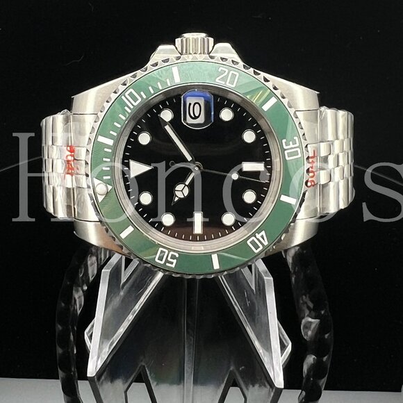 DIY Custom Made SUB MODS Style Watch NH35 M126610lv Starbucks Jubilee Bracelet